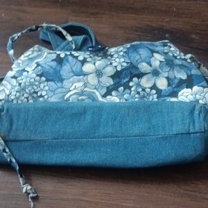 Floral Blue Women's Bag